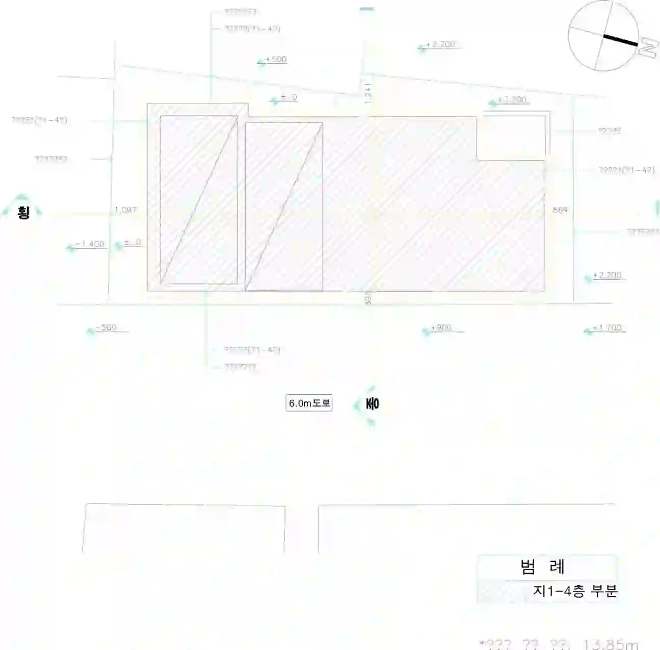 원서동 77-69 배치도 이미지